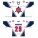 Stars of Moscow "Zvezdy Moskvy" Soviet Wings Krylya Sovetov 65th Anniversary Russian Hockey Jersey Light