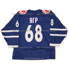 KHL All Star Game 2009 Russian Hockey Jersey Jagr Dark