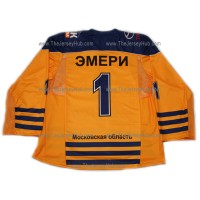 Atlant Mytishchi 2008-09 Russian Hockey Jersey Ray Emery Light Atlant Mytishchi 2008-09 Russian Hockey Jersey Ray Emery Light