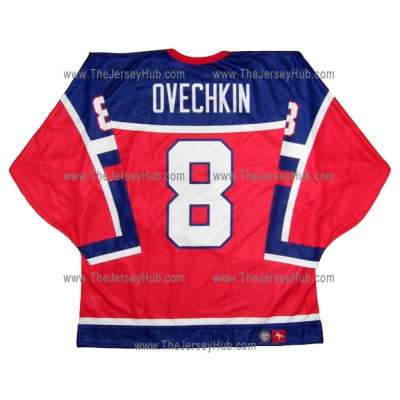 Team Russia 2004 Russian Hockey Jersey Ovechkin Dark