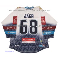 Rytiri Kladno Knights 2019-20 Czech Extraliga PRO Hockey Jersey Jaromir Jagr Light