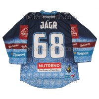 Rytiri Kladno Knights 2019-20 Czech Extraliga Hockey Jersey Jaromir Jagr Dark
