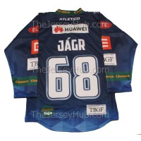 Rytiri Kladno Knights 2020-21 Czech Extraliga PRO Hockey Jersey Jaromir Jagr Dark
