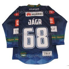 Rytiri Kladno Knights 2020-21 Czech Extraliga PRO Hockey Jersey Jaromir Jagr Dark Rytiri Kladno Knights 2020-21 Czech Extraliga PRO Hockey Jersey Jaromir Jagr Dark