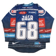 Rytiri Kladno Knights 2021-22 Czech Extraliga PRO Hockey Jersey Jaromir Jagr Dark