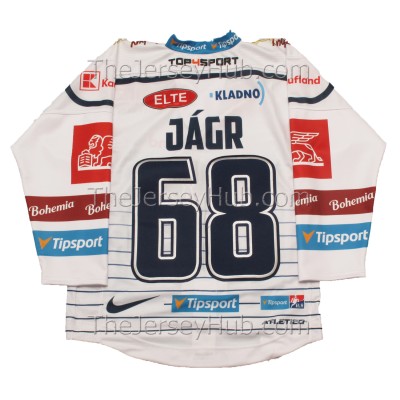 Rytiri Kladno Knights 2021-22 Czech Extraliga PRO Hockey Jersey Jaromir Jagr Light Rytiri Kladno Knights 2021-22 Czech Extraliga PRO Hockey Jersey Jaromir Jagr Light