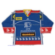 HC ČSOB Pojišťovna Pardubice 1999-2000 Czech Extraliga Hockey Jersey Patrik Elias Dark