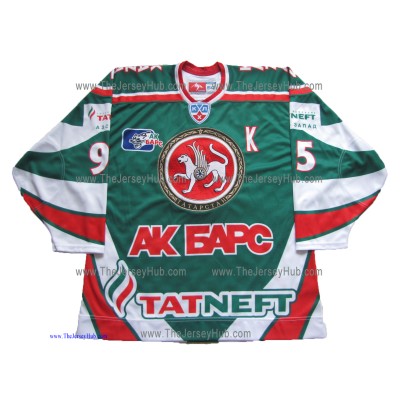 AK Bars Kazan 2009-10 Russian Hockey PRO Jersey Alexei Morozov Dark AK Bars Kazan 2009-10 Russian Hockey PRO Jersey Alexei Morozov Dark