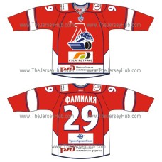 Lokomotiv Yaroslavl 2009-10 Russian Hockey Jersey Dark 