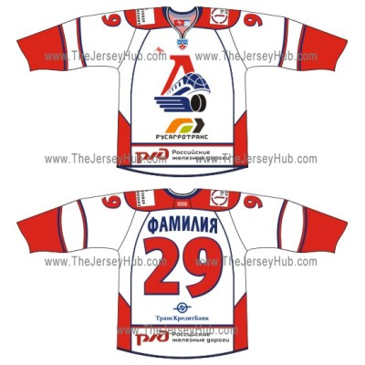 Lokomotiv Yaroslavl 2009-10 Russian Hockey Jersey Light