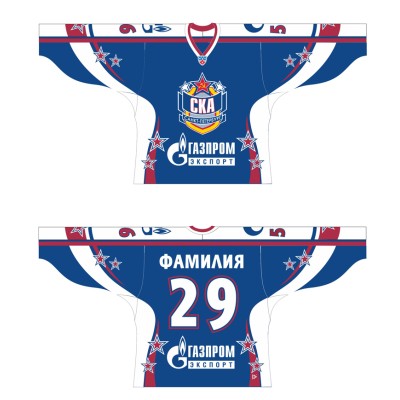 SKA St. Petersburg 2009-10 Russian Hockey Jersey Dark SKA St. Petersburg 2009-10 Russian Hockey Jersey Dark