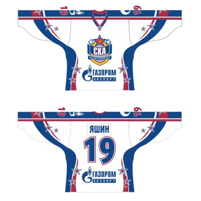 SKA St. Petersburg 2009-10 Russian Hockey Jersey Light SKA St. Petersburg 2009-10 Russian Hockey Jersey Light