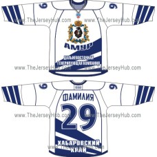 Amur Khabarovsk 2010-11 Russian Hockey Jersey Light