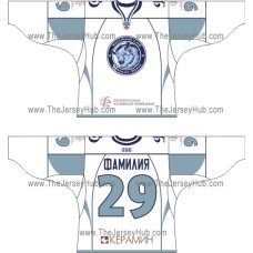 Dinamo Dynamo Minsk 2010-11 Russian Hockey Jersey Light