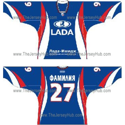 Lada Togliatti 2010-11 Russian Hockey Jersey Dark Lada Togliatti 2010-11 Russian Hockey Jersey Dark