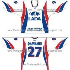 Lada Togliatti 2010-11 Russian Hockey Jersey Light