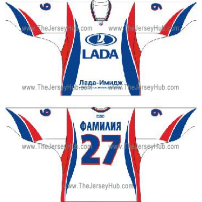 Lada Togliatti 2010-11 Russian Hockey Jersey Light Lada Togliatti 2010-11 Russian Hockey Jersey Light