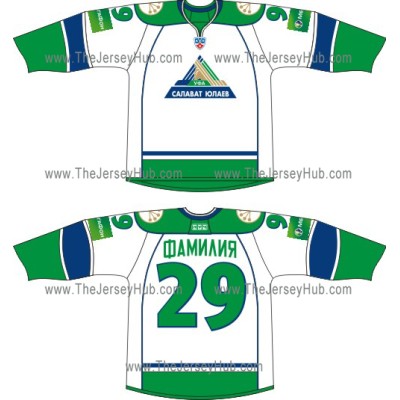 Salavat Yulaev Ufa 2010-11 Russian Hockey Jersey Light Salavat Yulaev Ufa 2010-11 Russian Hockey Jersey Light