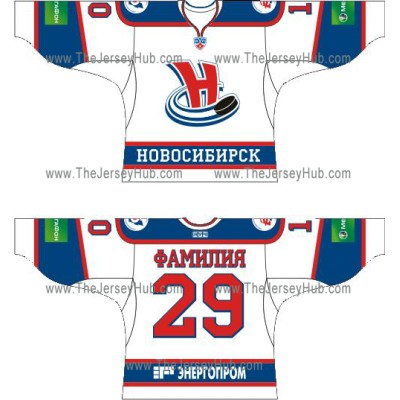 Sibir Novosibirsk 2010-11 Russian Hockey Jersey Light Sibir Novosibirsk 2010-11 Russian Hockey Jersey Light