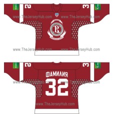 Vityaz Chekhov 2010-11 Russian Hockey Jersey Dark