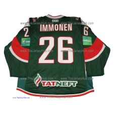 AK Bars Kazan 2011-12 Russian Hockey PRO Jersey Jarkko Immonen Dark