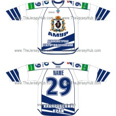 Amur Khabarovsk 2011-12 Russian Hockey Jersey Light