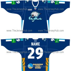 Barys Astana 2011-12 Russian Hockey Jersey Dark