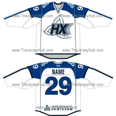 Neftekhimik Nizhnekamsk 2011-12 Russian Hockey Jersey Light Neftekhimik Nizhnekamsk 2011-12 Russian Hockey Jersey Light