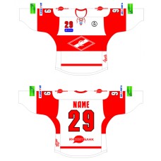 Spartak Moscow 2011-12 Russian Hockey Jersey Light