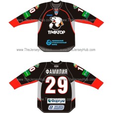 Traktor Tractor Chelyabinsk 2011-12 Russian Hockey Jersey Dark