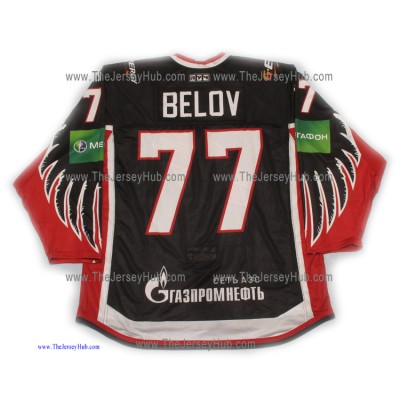 Avangard Omsk 2012-13 PRO Russian Hockey Jersey Anton Belov Dark Avangard Omsk 2012-13 PRO Russian Hockey Jersey Anton Belov Dark