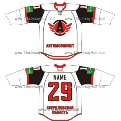 Avtomobilist Yekaterinburg 2012-13 Russian Hockey Jersey Light Avtomobilist Yekaterinburg 2012-13 Russian Hockey Jersey Light
