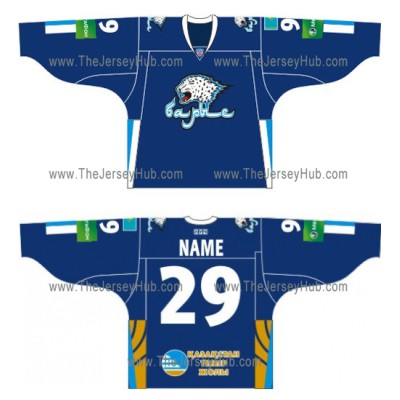 Barys Astana 2012-13 Russian Hockey Jersey Dark Barys Astana 2012-13 Russian Hockey Jersey Dark