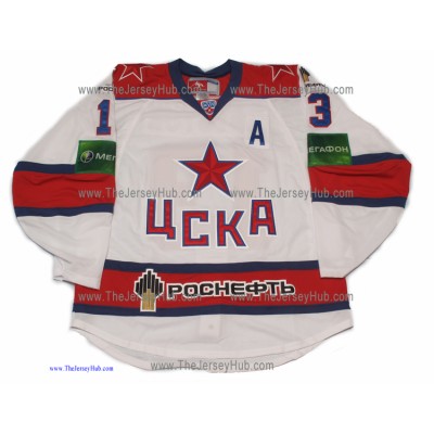 CSKA Moscow 2012-13 KHL Hockey PRO Jersey Pavel Datsyuk Light