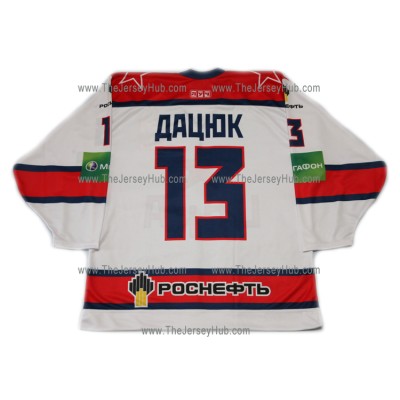 CSKA Moscow 2012-13 KHL Hockey Jersey Pavel Datsyuk Light