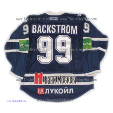 Dynamo Moscow 2012-13 Russian Hockey PRO Jersey Nicklas Backstrom Dark Dynamo Moscow 2012-13 Russian Hockey PRO Jersey Nicklas Backstrom Dark