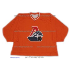 Lokomotiv Yaroslavl 2012-13 Goalie Russian Practice Hockey Jersey Semyon Varlamov