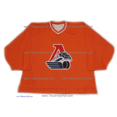 Lokomotiv Yaroslavl 2012-13 Goalie Russian Practice Hockey Jersey Lokomotiv Yaroslavl 2012-13 Goalie Russian Practice Hockey Jersey