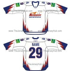 Metallurg Magnitogorsk 2012-13 Russian Hockey Jersey Light
