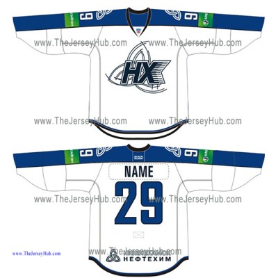 Neftekhimik Nizhnekamsk 2012-13 Russian Hockey Jersey Light Neftekhimik Nizhnekamsk 2012-13 Russian Hockey Jersey Light
