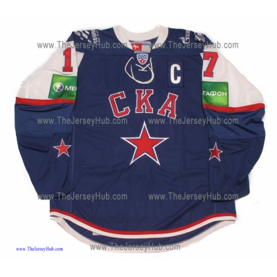 SKA St. Petersburg 2012-13 Russian Hockey PRO Jersey Ilya Kovalchuk Dark SKA St. Petersburg 2012-13 Russian Hockey PRO Jersey Ilya Kovalchuk Dark