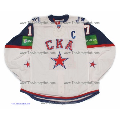 SKA St. Petersburg 2012-13 Russian Hockey PRO Jersey Ilya Kovalchuk Light SKA St. Petersburg 2012-13 Russian Hockey PRO Jersey Ilya Kovalchuk Light