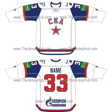 SKA St. Petersburg 2012-13 Russian Hockey Jersey Light