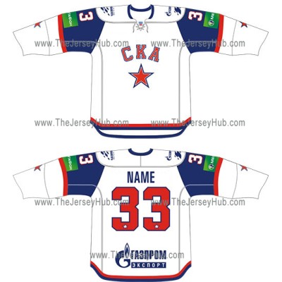 SKA St. Petersburg 2012-13 Russian Hockey Jersey Light SKA St. Petersburg 2012-13 Russian Hockey Jersey Light