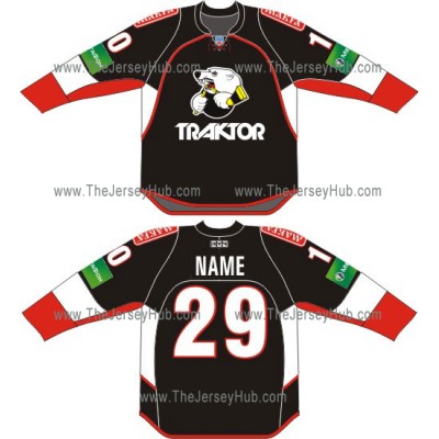 Traktor Tractor Chelyabinsk 2012-13 Russian Hockey Jersey Dark Kuznetsov Nichushkin Traktor Tractor Chelyabinsk 2012-13 Russian Hockey Jersey Dark Kuznetsov Nichushkin