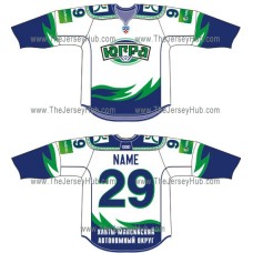 Yugra Khanty-Mansiysk 2012-13 Russian Hockey Jersey Light