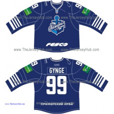 Admiral Vladivostok 2013-14 Russian Hockey Jersey Dark