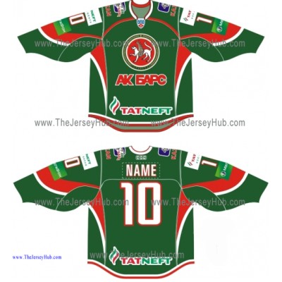 Ak Bars Kazan 2013-14 Russian Hockey Jersey Dark Ak Bars Kazan 2013-14 Russian Hockey Jersey Dark