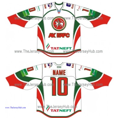 Ak Bars Kazan 2013-14 Russian Hockey Jersey Light Ak Bars Kazan 2013-14 Russian Hockey Jersey Light