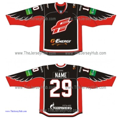 Avangard Omsk 2013-14 Russian Hockey Jersey Dark Avangard Omsk 2013-14 Russian Hockey Jersey Dark